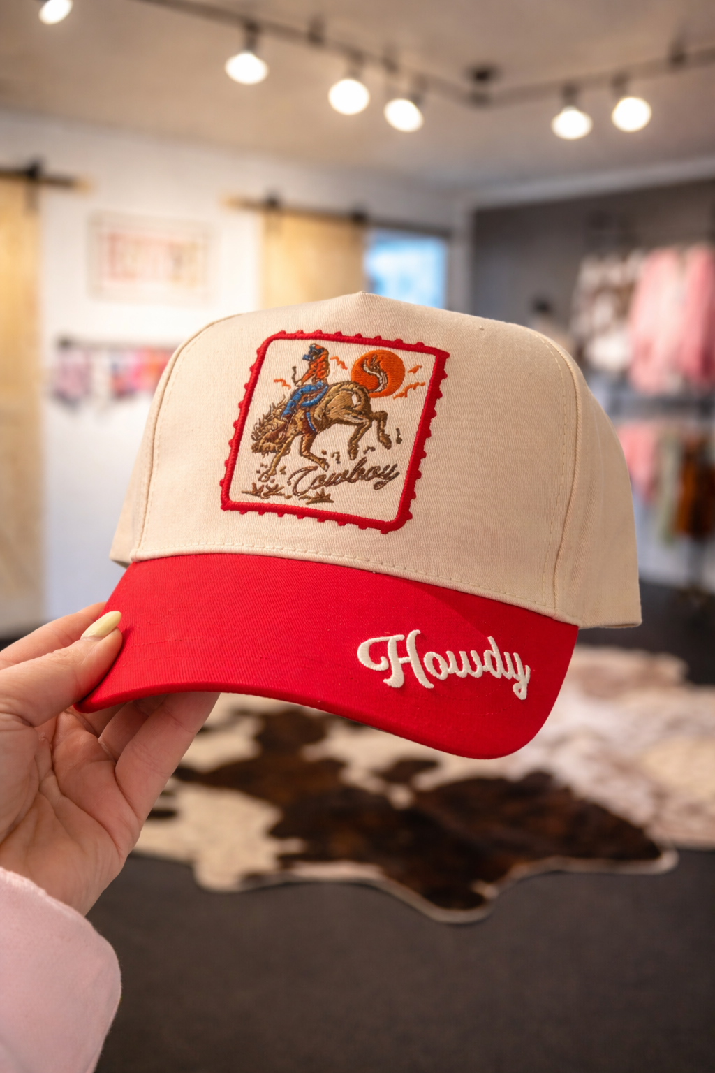 Howdy cowboy hat