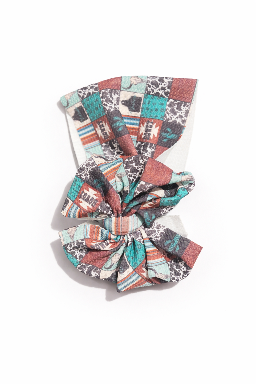 BLUE HOWDY BOW