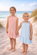 Pink girls summer dress
