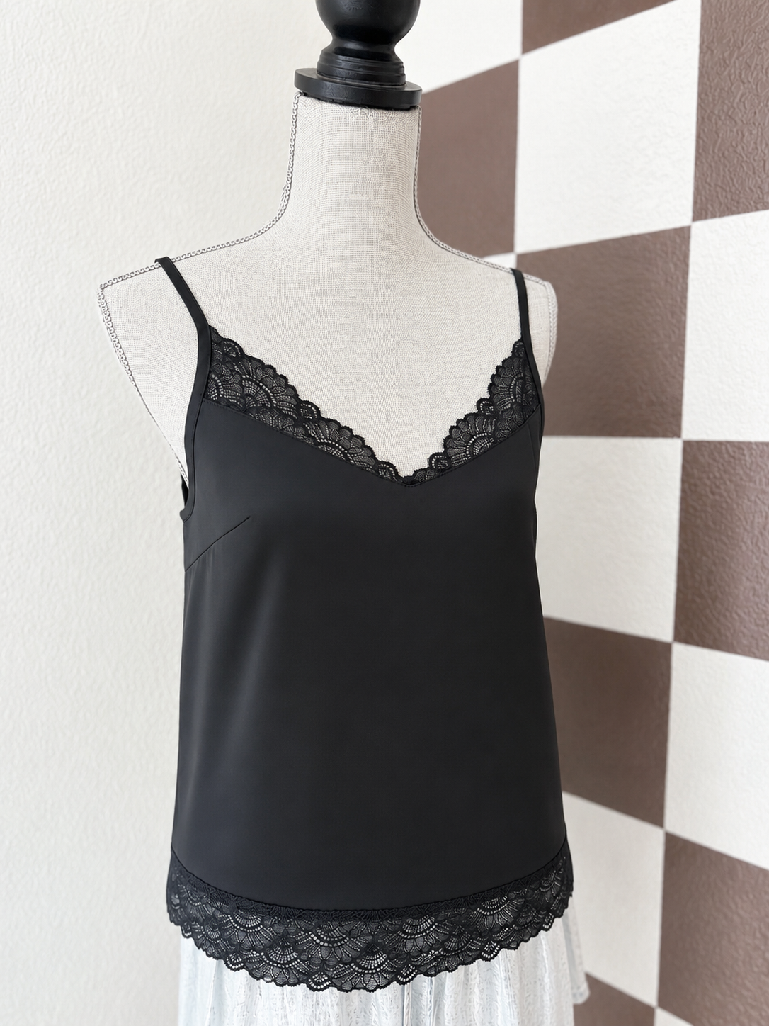 BlACK SILK TANK