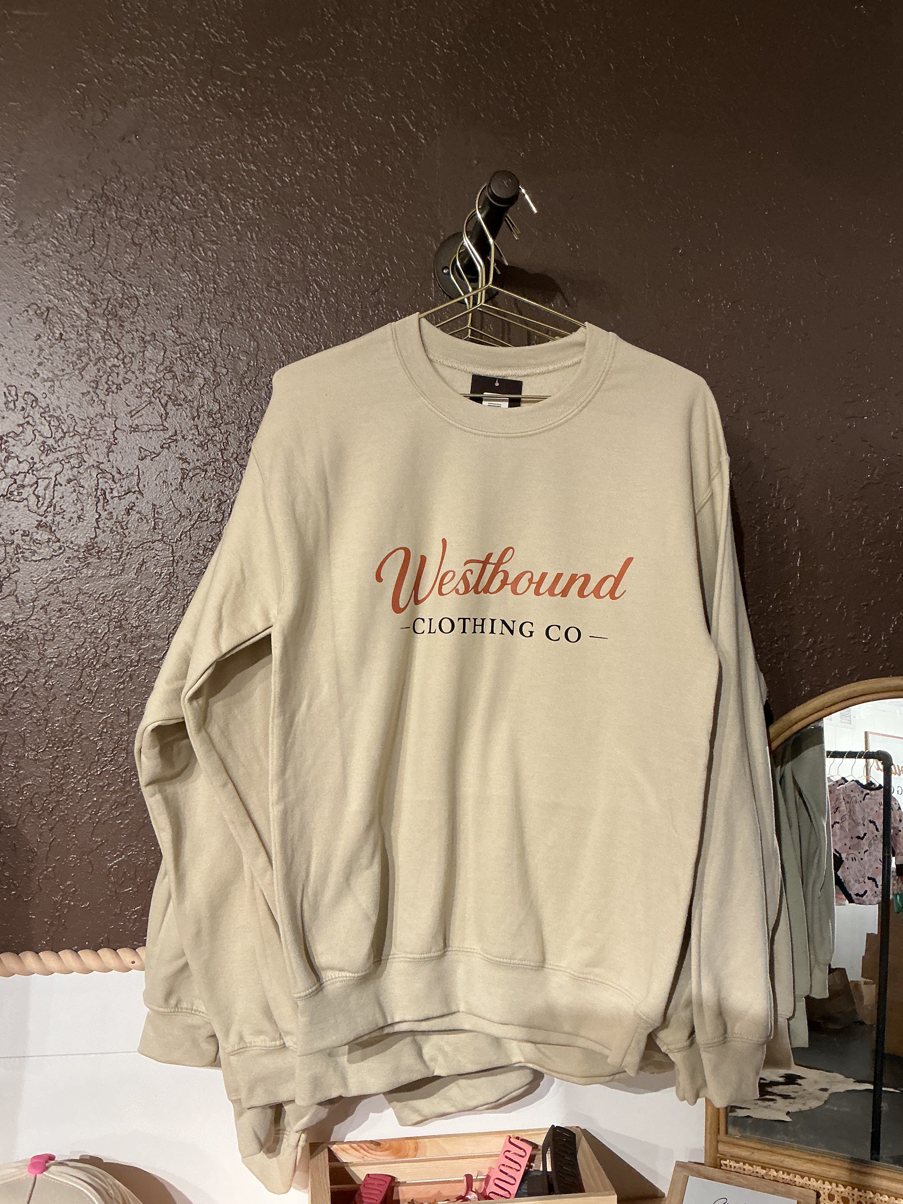 Westbound tan pull over