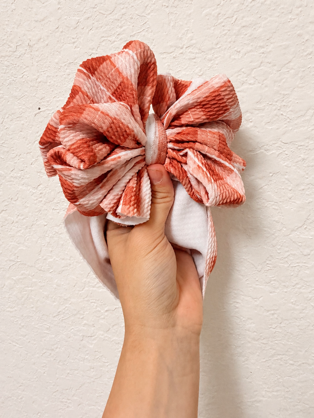 Fall plaid bow