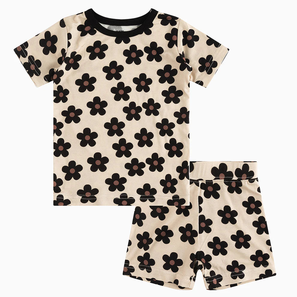 Daisy Bamboo Pajama short sleeve Set