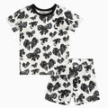 Bow Bamboo Pajama short sleeve Set