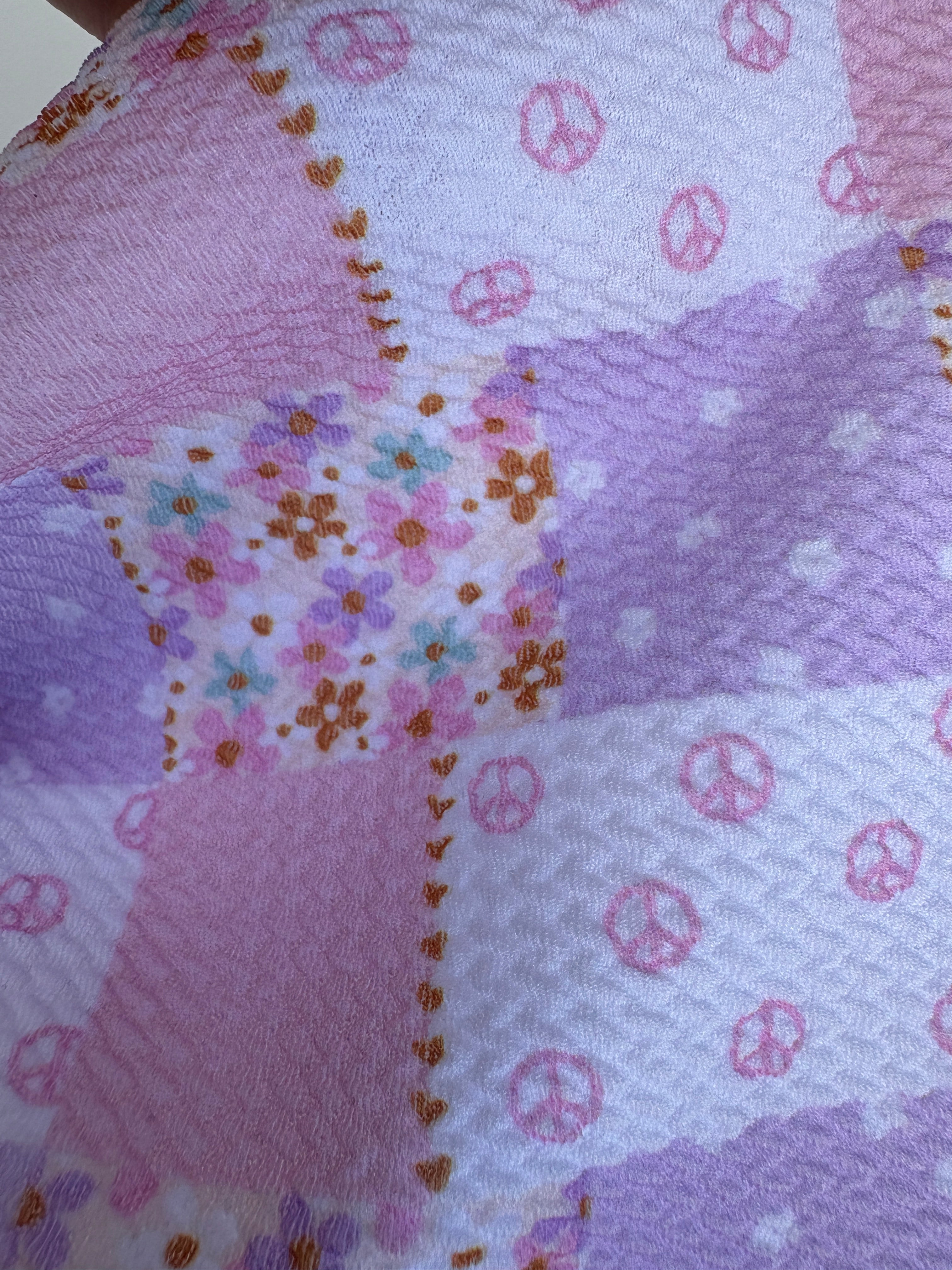 Spring quilt bow