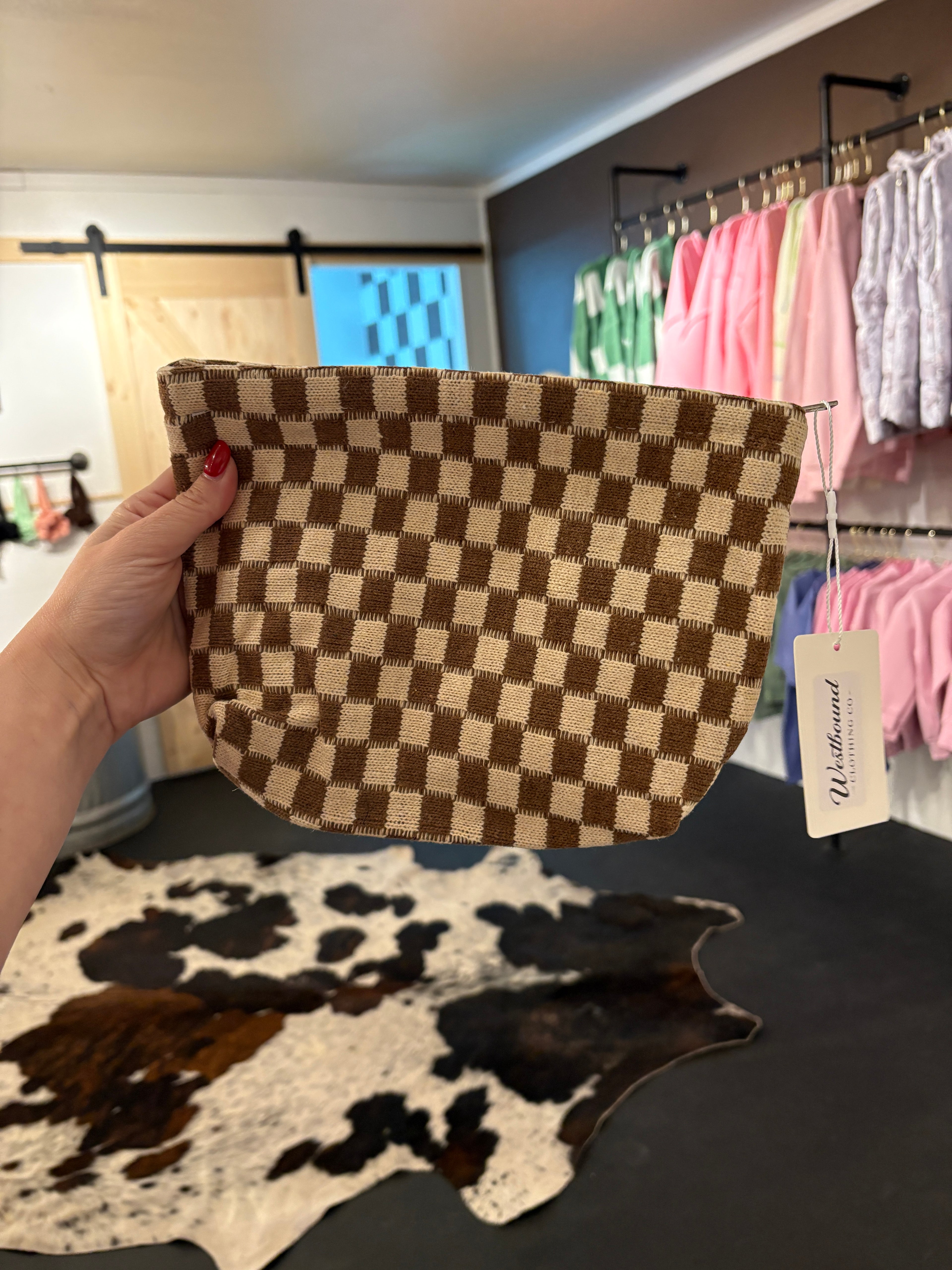Checkered bag mystery