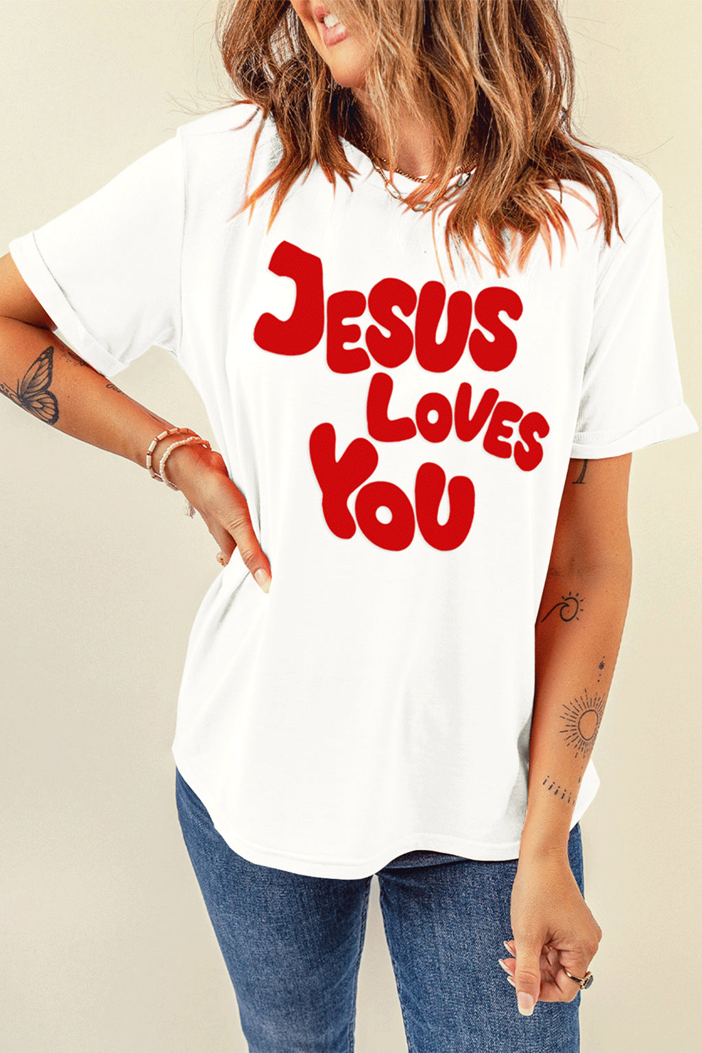 Jesus Loves You Tee